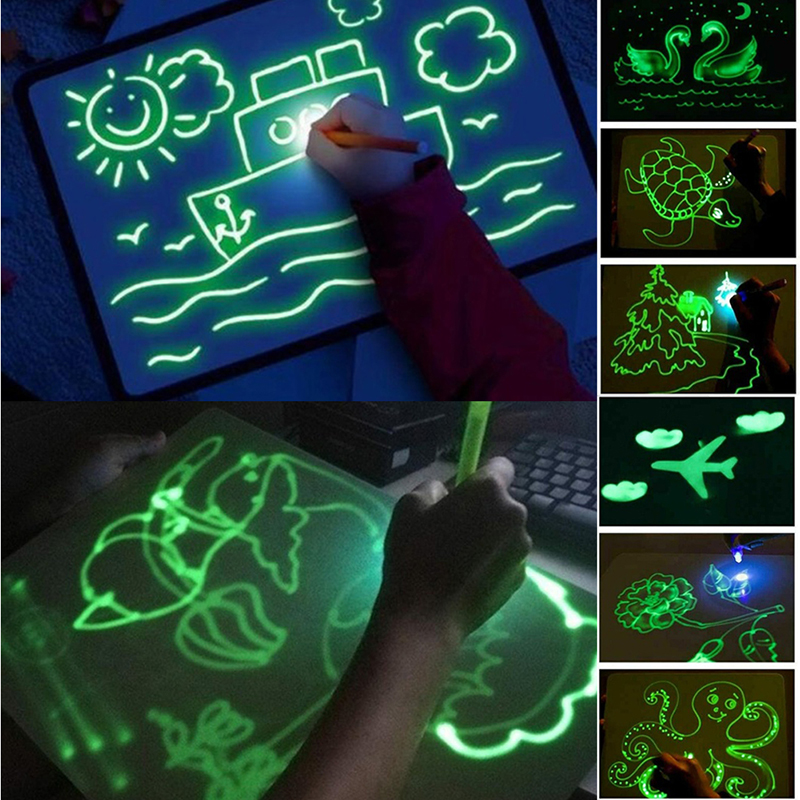 kresliaca tabuľky do tmy